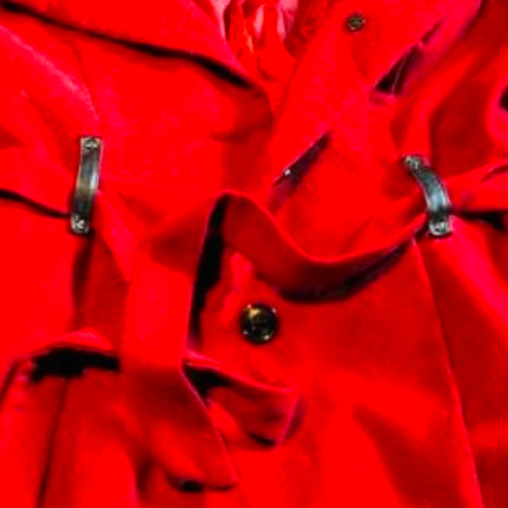 Beautiful stylish red jacket by Steve Madden